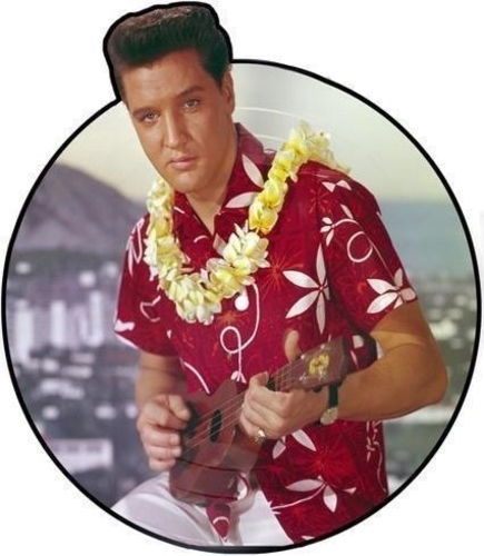 Vinile Elvis Presley - Hawaii Ltd.Shaped Picture Disc NUOVO SIGILLATO EDIZIONE DEL SUBITO DISPONIBILE blu