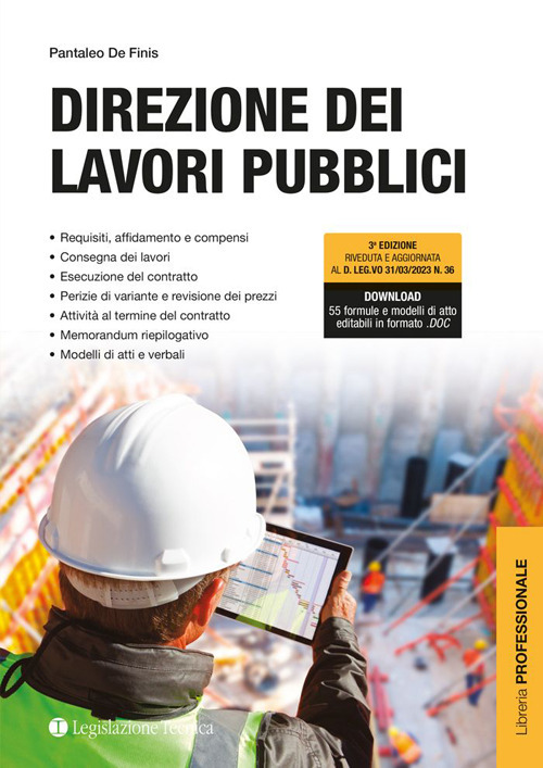 Libri De Finis Pantaleo - Direzione Dei Lavori Pubblici NUOVO SIGILLATO, EDIZIONE DEL 03/10/2023 SUBITO DISPONIBILE