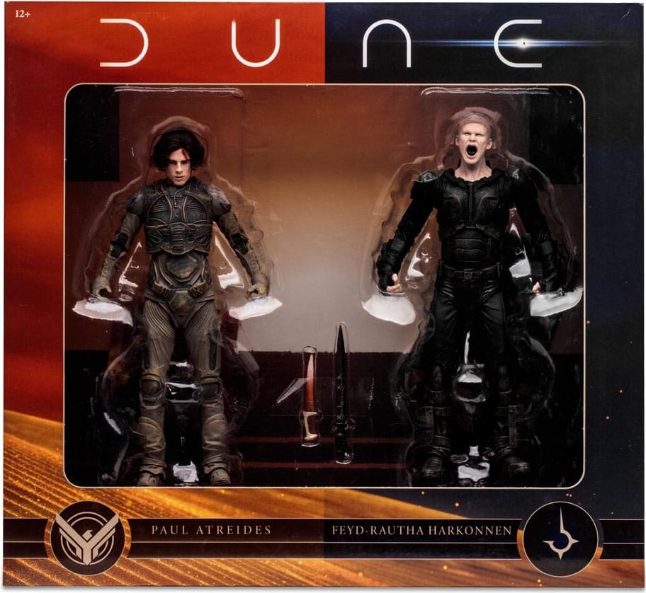 Merchandising Dune 2:  - Movie 2Pk - Feyd-Rautha And Paul Battle NUOVO SIGILLATO EDIZIONE DEL SUBITO DISPONIBILE