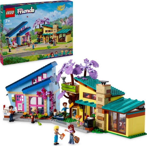 Merchandising Lego: 42620 - Friends - Le Case Di Olly E Paisley NUOVO SIGILLATO, EDIZIONE DEL 01/01/2024 SUBITO DISPONIBILE