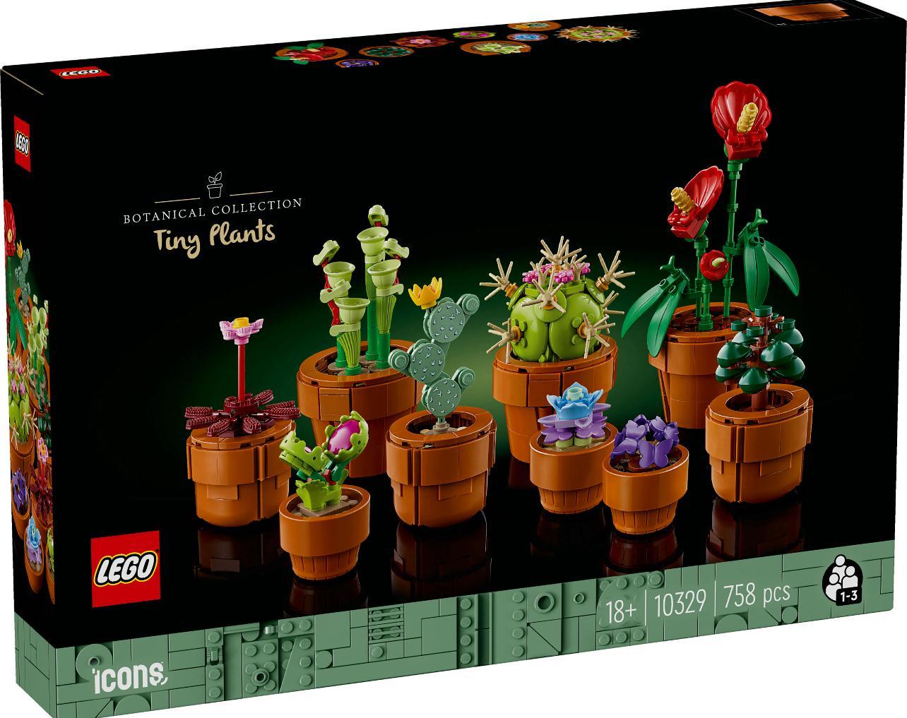 Merchandising Lego: 10329 - Icons - Piantine NUOVO SIGILLATO, EDIZIONE DEL 01/12/2023 SUBITO DISPONIBILE