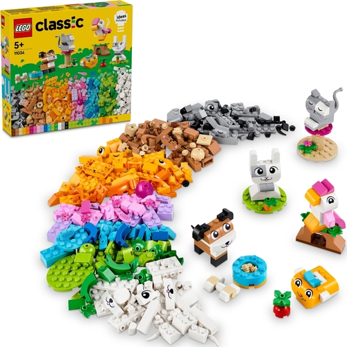 Merchandising Lego: 11034 - Classic - Animali Domestici Creativi NUOVO SIGILLATO, EDIZIONE DEL 01/01/2024 SUBITO DISPONIBILE