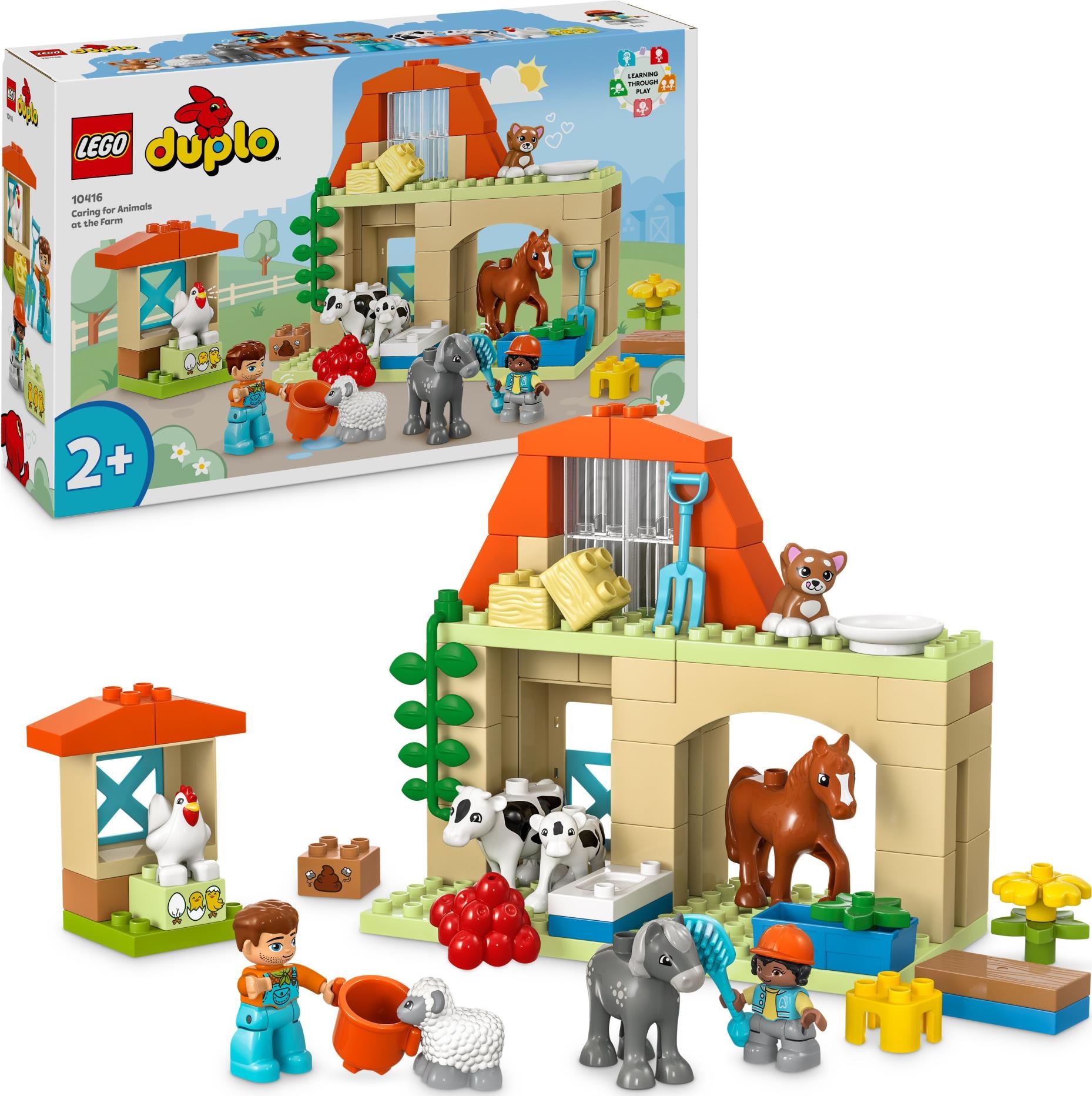 Merchandising Lego: 10416 - Duplo Town - Cura Degli Animali Di Fattoria NUOVO SIGILLATO, EDIZIONE DEL 01/01/2024 SUBITO DISPONIBILE