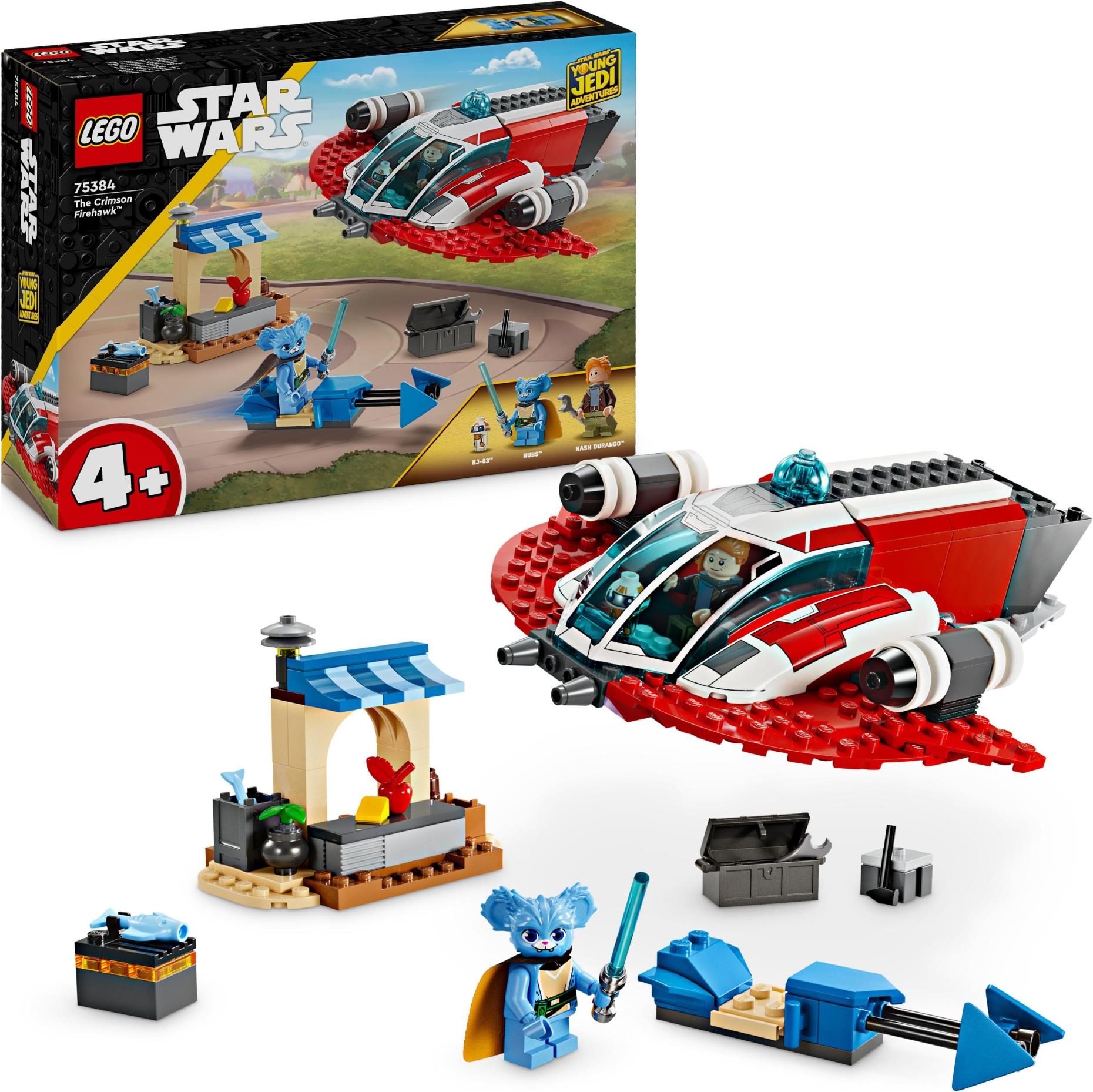 Merchandising Star Wars: Lego 75384 - The Crimson Firehawk NUOVO SIGILLATO, EDIZIONE DEL 01/01/2024 SUBITO DISPONIBILE