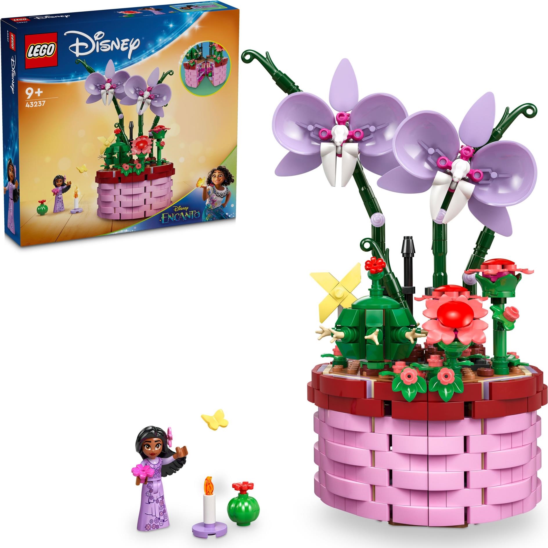 Merchandising Disney: Lego 43237 - Disney Princess - Encanto - Vaso Di Fiori Di Isabela NUOVO SIGILLATO, EDIZIONE DEL 01/03/2024 SUBITO DISPONIBILE