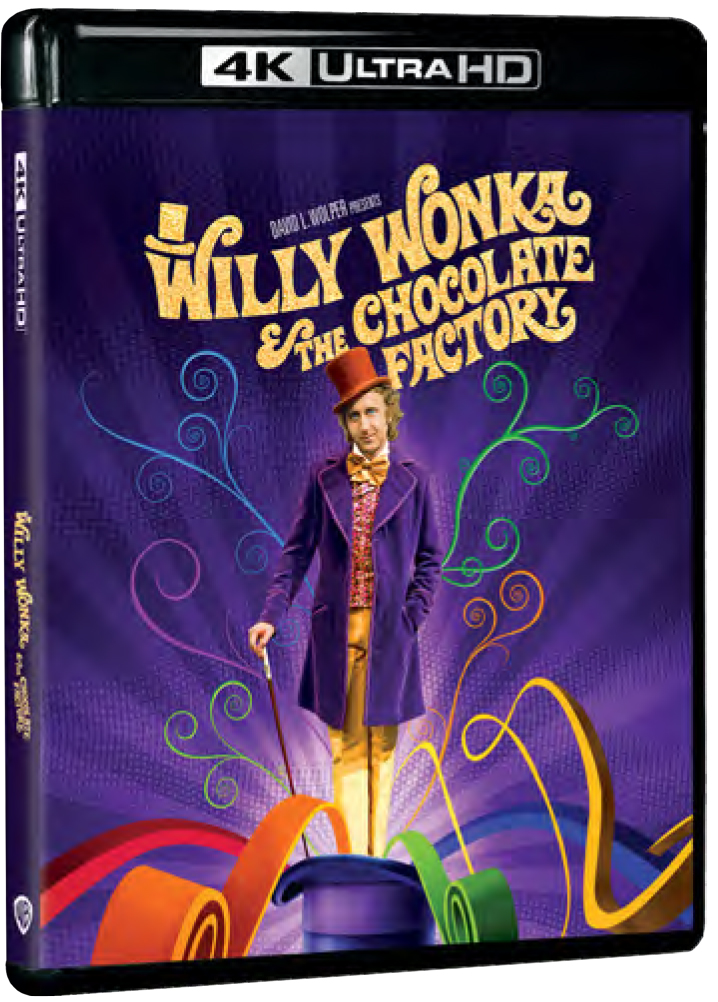Blu-Ray 4K Uhd Willy Wonka E La Fabbrica Di Cioccolato (Steelbook) NUOVO SIGILLATO, EDIZIONE DEL 06/12/2023 SUBITO DISPONIBILE