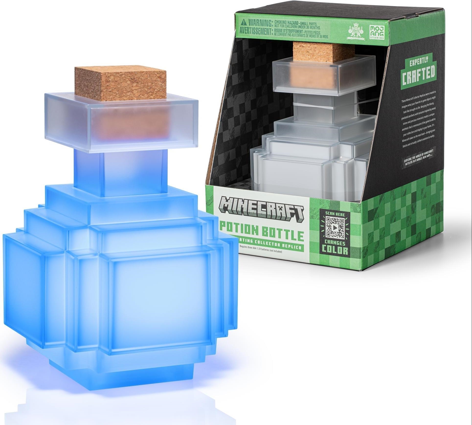 Merchandising Minecraft: Pozione Luminosa - Replica Da Collezione NUOVO SIGILLATO SUBITO DISPONIBILE