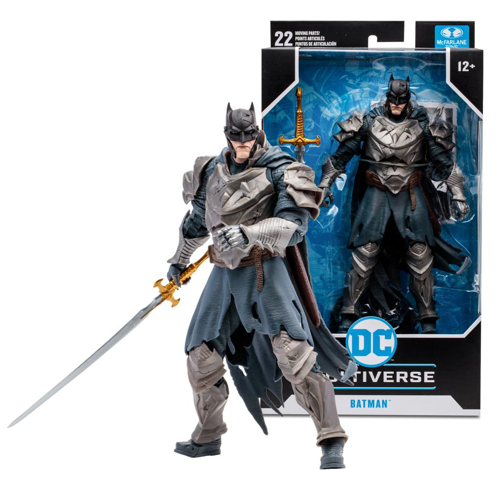 Merchandising Dc Comics: Mcfarlane Toys - Dc Multiverse 18Cm - Batman (Dark Knights Of Steel) NUOVO SIGILLATO, EDIZIONE DEL 23/10/2023 SUBITO DISPONIBILE