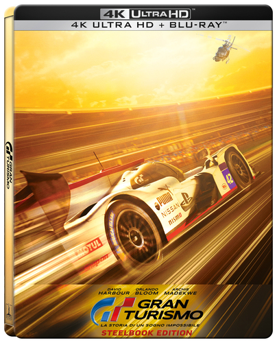 Blu-Ray 4K Uhd Gran Turismo - La Storia Di Un Sogno Impossibile (Ltd Steelbook) (4K Ultra Hd+Blu-Ray Hd) NUOVO SIGILLATO, EDIZIONE DEL 21/12/2023 SUBITO DISPONIBILE