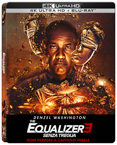 Blu-Ray 4K Uhd Equalizer 3 (The) - Senza Tregua (Ltd Steelbook Variant Cover) (4K Ultra Hd+Blu-Ray Hd) NUOVO SIGILLATO, EDIZIONE DEL 06/12/2023 SUBITO DISPONIBILE