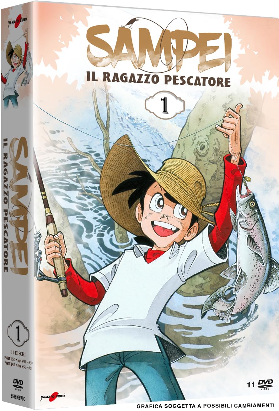 Dvd Sampei - Il Ragazzo Pescatore - Parte 01 (11 Dvd) NUOVO SIGILLATO, EDIZIONE DEL 06/12/2023 SUBITO DISPONIBILE