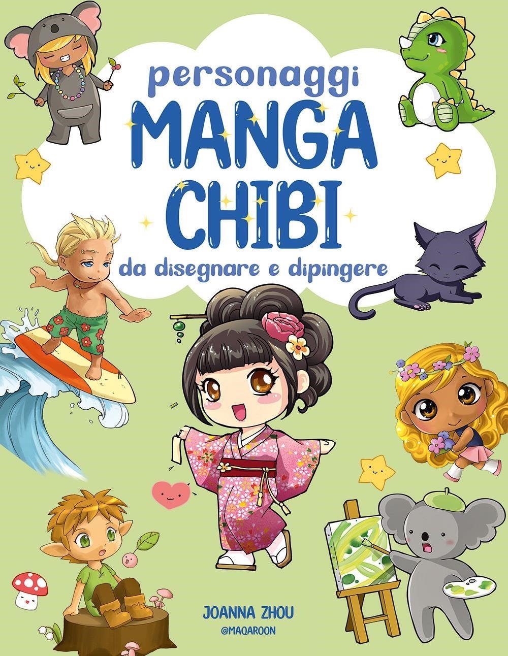 Libri Zhou Joanna - Personaggi Manga Chibi Da Disegnare E Dipingere NUOVO SIGILLATO, EDIZIONE DEL 13/03/2024 SUBITO DISPONIBILE