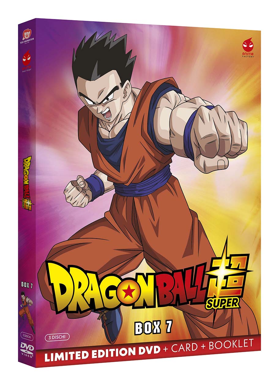 Dvd Dragon Ball Super Box 07 (3 Dvd) NUOVO SIGILLATO, EDIZIONE DEL 21/12/2023 SUBITO DISPONIBILE