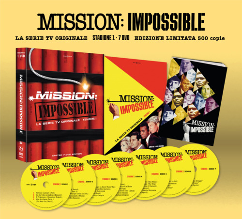 Dvd Mission: Impossible - Serie TV - Stagione 01 (7 Dvd) (Limited Edition 500 Copie) NUOVO SIGILLATO, EDIZIONE DEL 20/12/2023 SUBITO DISPONIBILE
