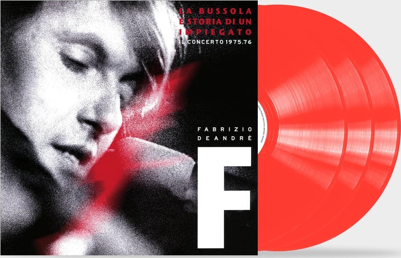 Vinile Fabrizio De Andre' - La Bussola E Storia Di Un Impiegato - Il Concerto (Red Vinyl) (3 Lp) NUOVO SIGILLATO, EDIZIONE DEL 01/12/2023 SUBITO DISPONIBILE