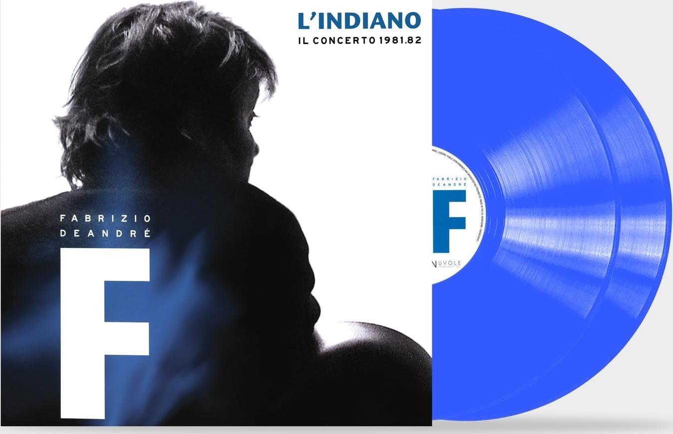 Vinile Fabrizio De Andre' - L'indiano - Il Concerto 1981/1982 (180Gr Blue) (2 Lp) NUOVO SIGILLATO, EDIZIONE DEL 01/12/2023 SUBITO DISPONIBILE
