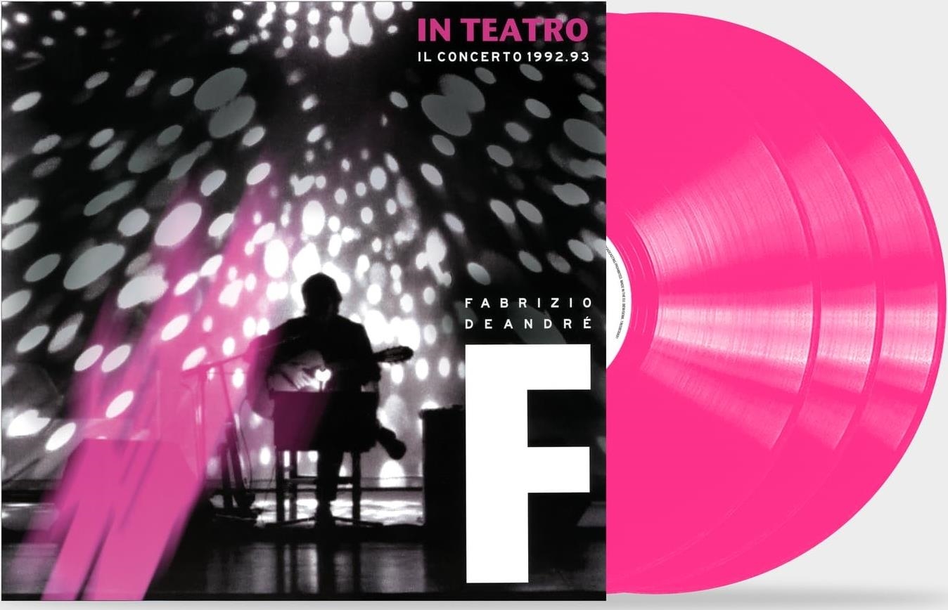 Vinile Fabrizio De Andre' - In Teatro - Il Concerto 1992/1993 (180Gr Pink) (3 Lp) NUOVO SIGILLATO, EDIZIONE DEL 01/12/2023 SUBITO DISPONIBILE