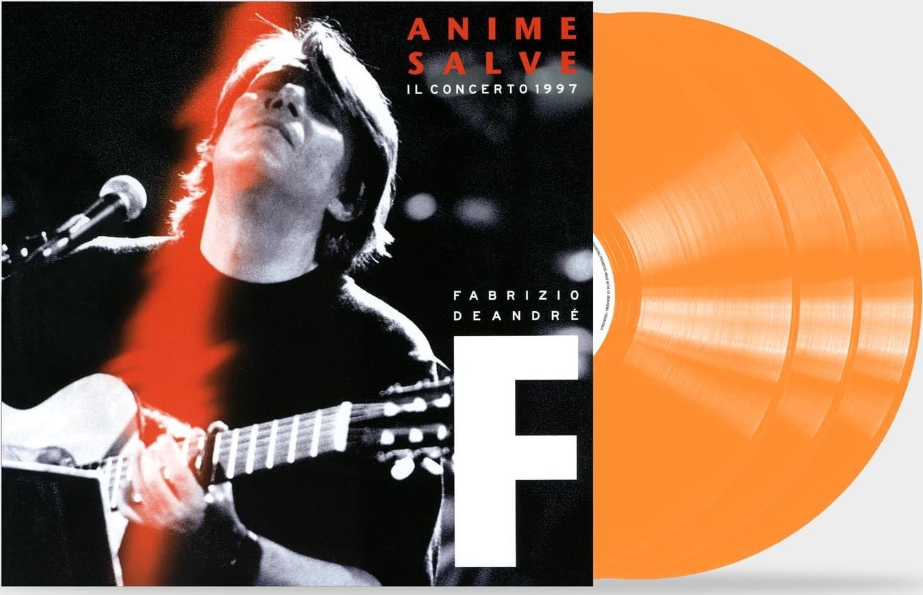 Vinile Fabrizio De Andre' - Anime Salve - Il Concerto 1997 (Orange 180Gr) (3 Lp) NUOVO SIGILLATO, EDIZIONE DEL 01/12/2023 SUBITO DISPONIBILE