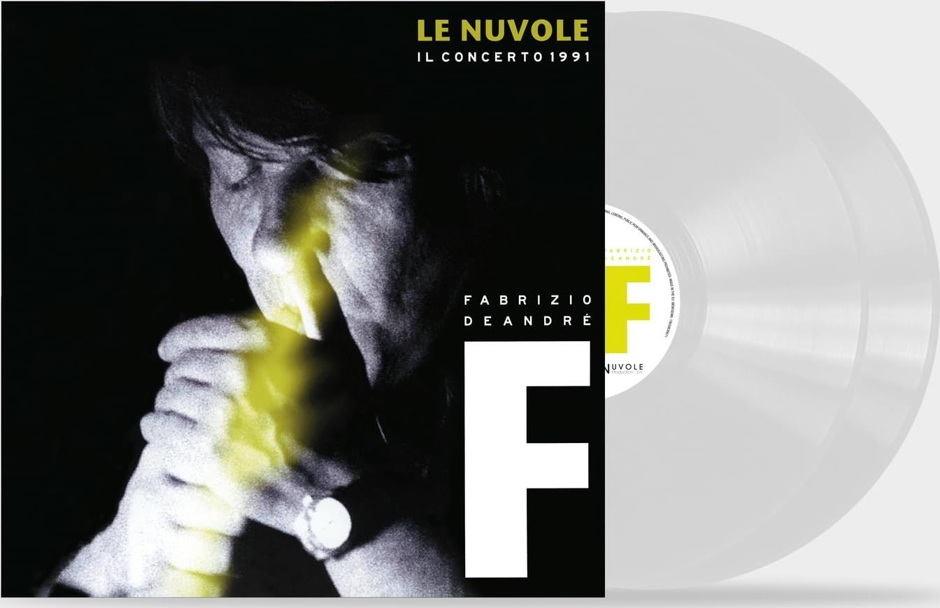 Vinile Fabrizio De Andre' - Le Nuvole - Il Concerto 1991 (180Gr Transparent) (2 Lp) NUOVO SIGILLATO, EDIZIONE DEL 01/12/2023 SUBITO DISPONIBILE