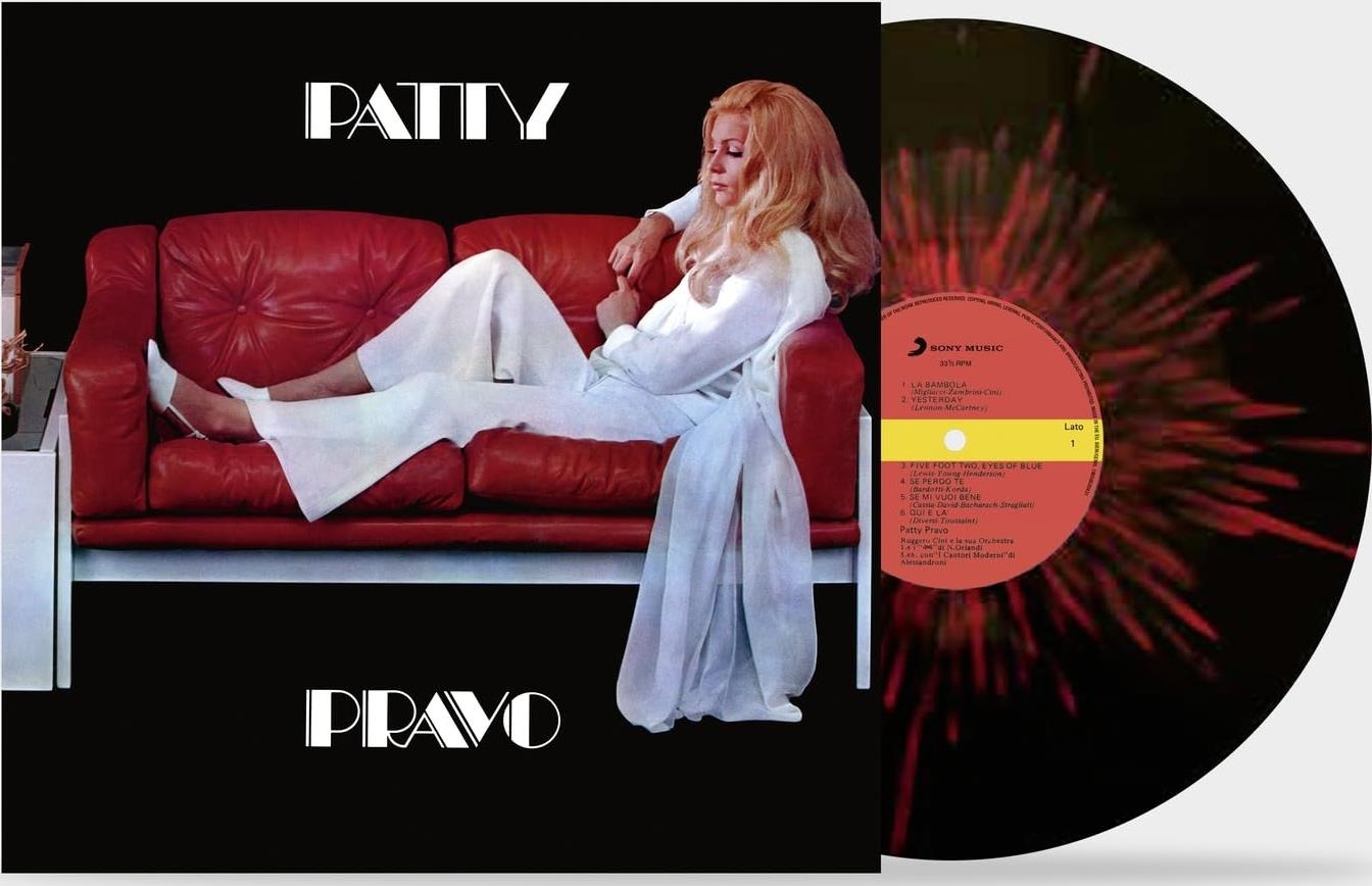 Vinile Patty Pravo - Patty Pravo (Splatter Black With Red) NUOVO SIGILLATO, EDIZIONE DEL 01/12/2023 SUBITO DISPONIBILE