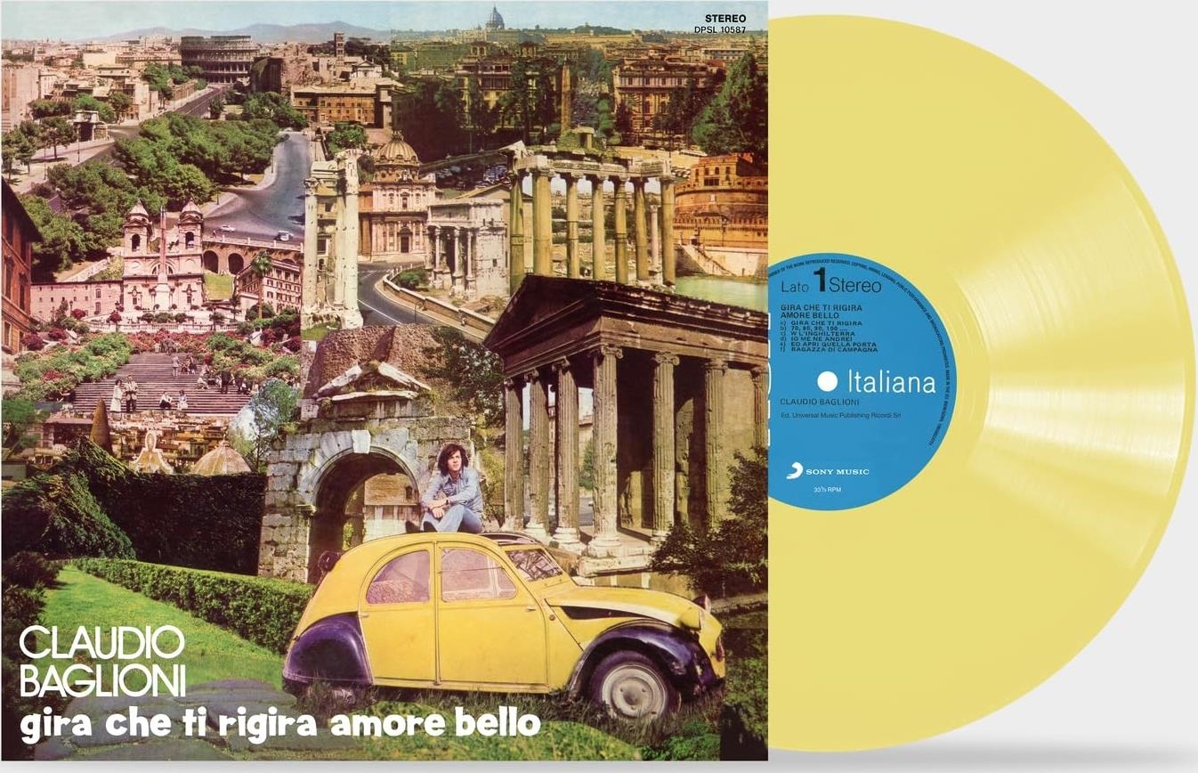 Vinile Claudio Baglioni - Gira Che Ti Rigira Amore Bello (Vinile Giallo) NUOVO SIGILLATO, EDIZIONE DEL 01/12/2023 SUBITO DISPONIBILE