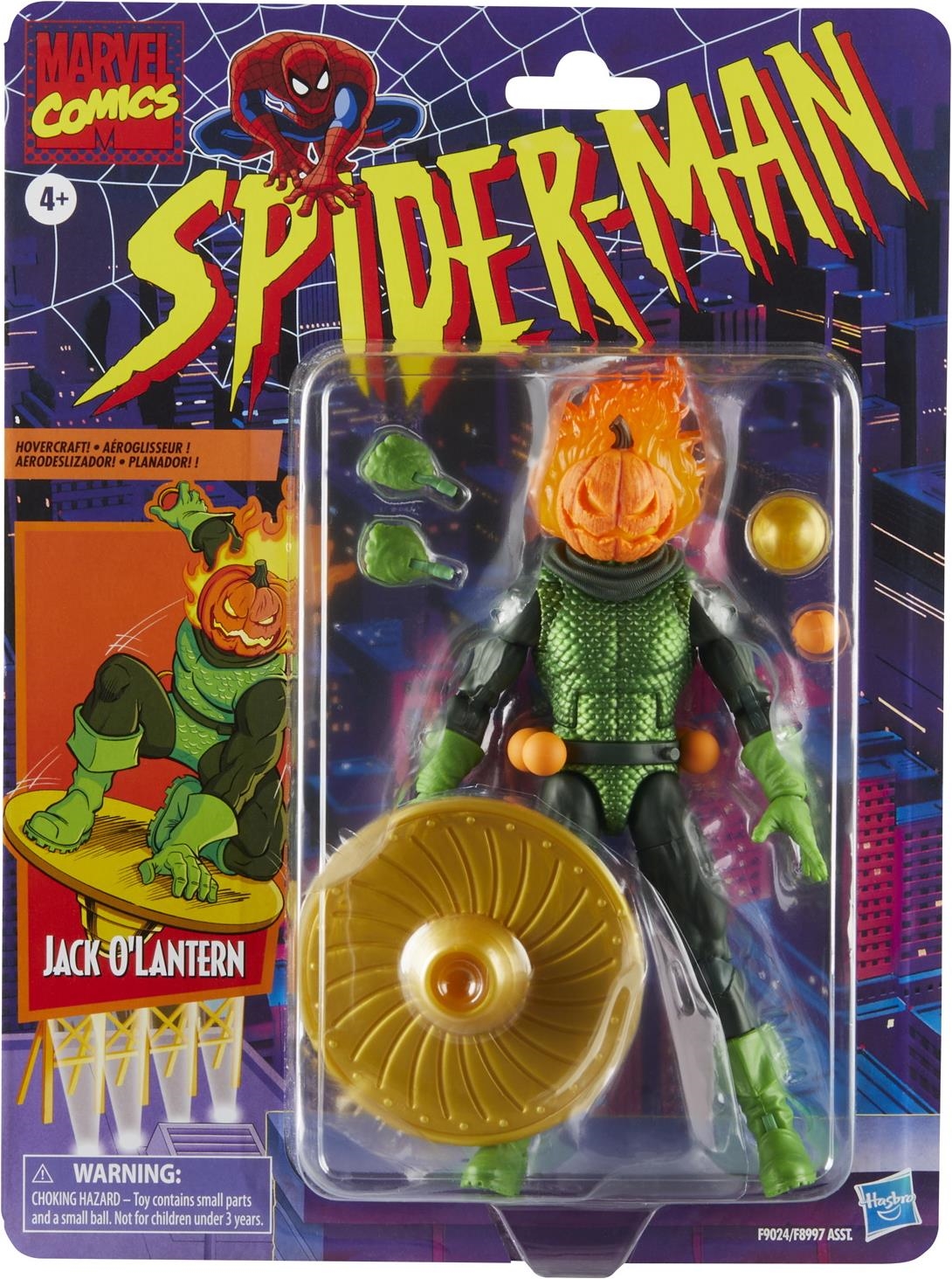 Merchandising Marvel:  - Legends Series - Spider-Man - Jack O Lantern NUOVO SIGILLATO EDIZIONE DEL SUBITO DISPONIBILE