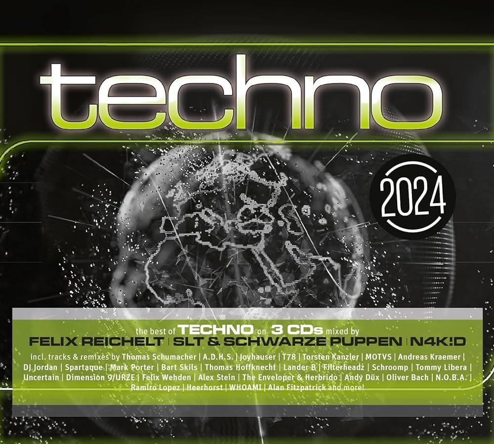 Audio Cd Techno 2024 / Various NUOVO SIGILLATO, EDIZIONE DEL 09/11/2023 SUBITO DISPONIBILE