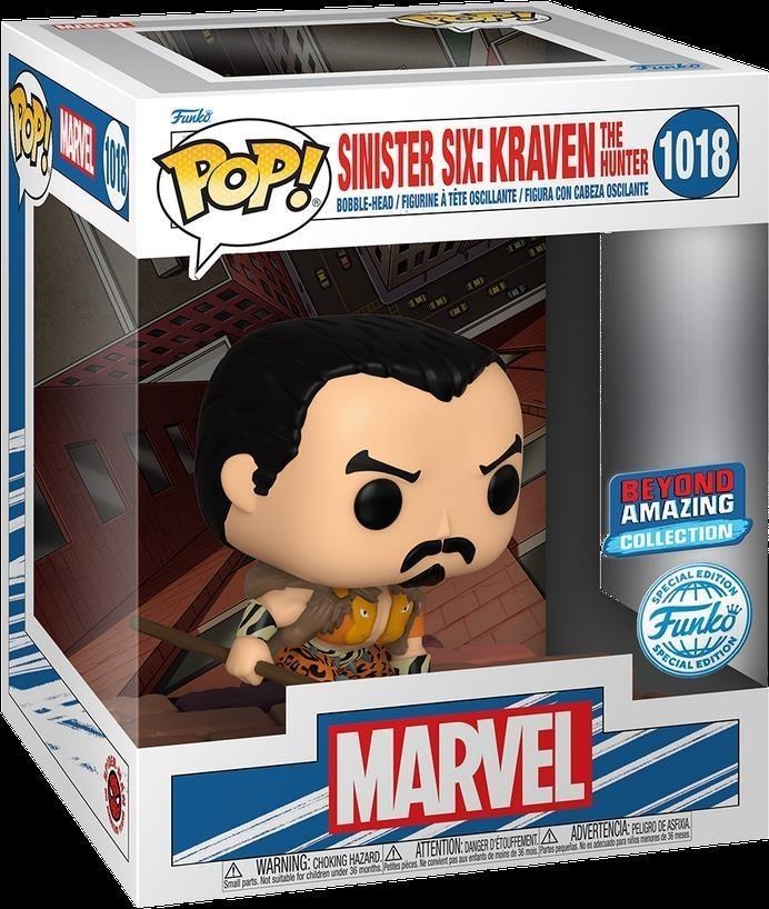 Pop Deluxe: Marvel Sinister 6 - Kraven - Comics - Fumetti - Esclusiva Amazon - Figura in Vinile da Collezione - Idea Regalo - Merchandising Ufficiale - Comic Books Fans