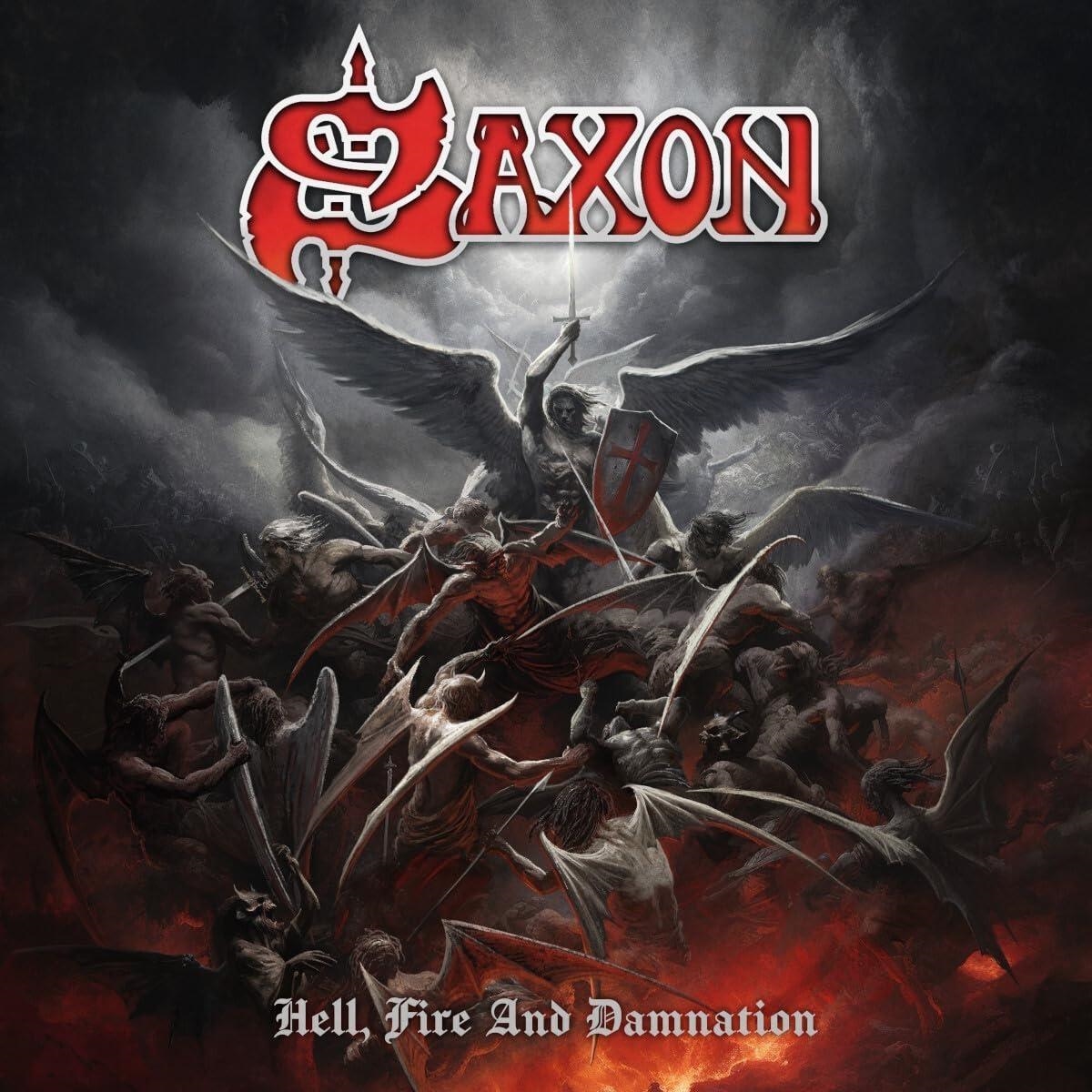 Vinile Saxon - Hell Fire And Damnation NUOVO SIGILLATO EDIZIONE DEL SUBITO DISPONIBILE