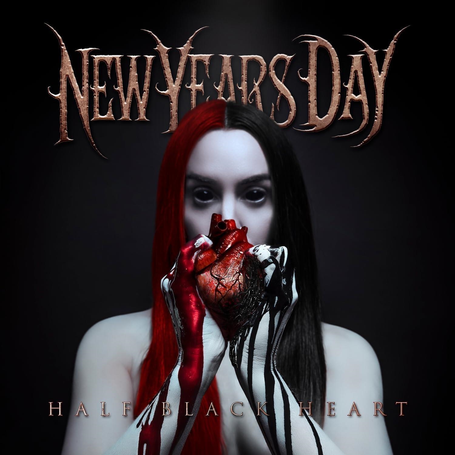 Vinile New Years Day - Half Black Heart (Deep Blod Red Vinyl) NUOVO SIGILLATO, EDIZIONE DEL 01/03/2024 SUBITO DISPONIBILE