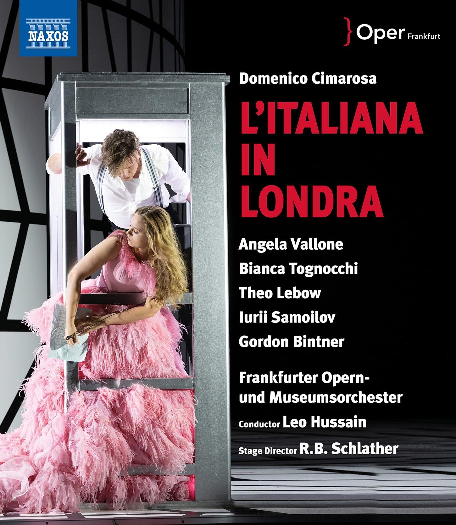 Music Blu-Ray Domenico Cimarosa - L'Italiana In Londra NUOVO SIGILLATO, EDIZIONE DEL 01/12/2023 SUBITO DISPONIBILE