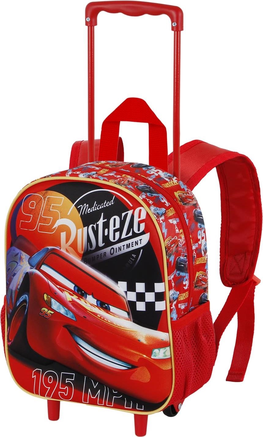 Merchandising Disney:  - Cars 3 Zaino 3D Ruote Piccolo Bumper NUOVO SIGILLATO EDIZIONE DEL SUBITO DISPONIBILE