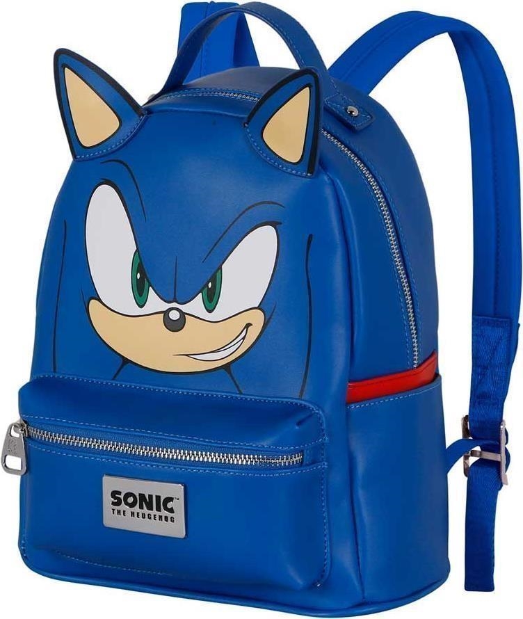 Merchandising Sonic:  - Zaino Heady Face NUOVO SIGILLATO EDIZIONE DEL SUBITO DISPONIBILE