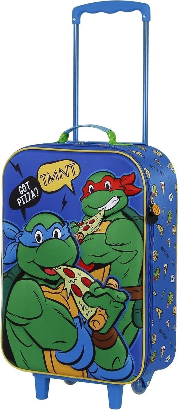 Merchandising Teenage Mutant Ninja Turtles:  Valigia Trolley Soft Mates NUOVO SIGILLATO SUBITO DISPONIBILE