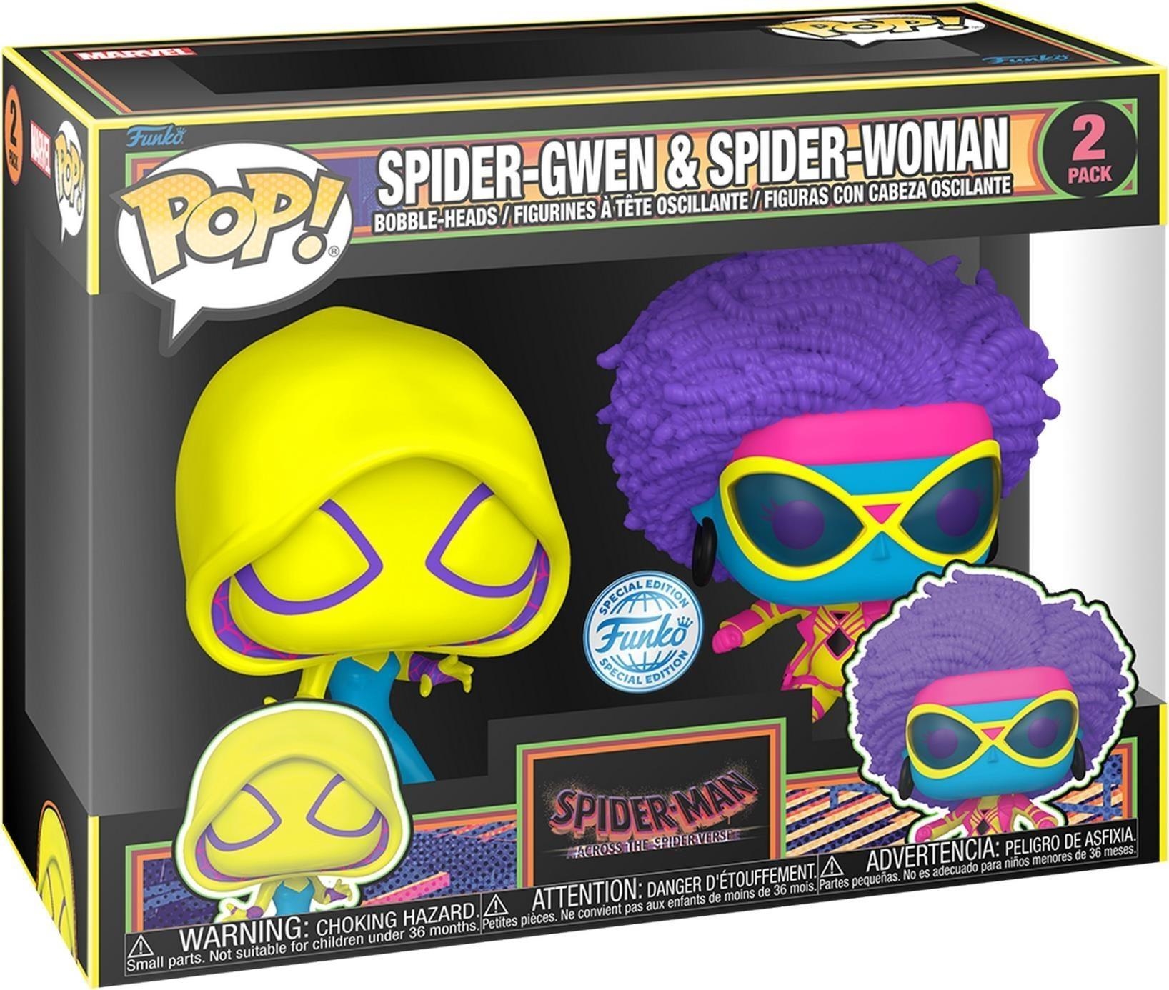 Merchandising Marvel: Funko Pop! - Spider-Man Across The Spiderverse - 2-Pack - Spider-Gwen & Spider-Woman NUOVO SIGILLATO, EDIZIONE DEL 10/01/2024 SUBITO DISPONIBILE