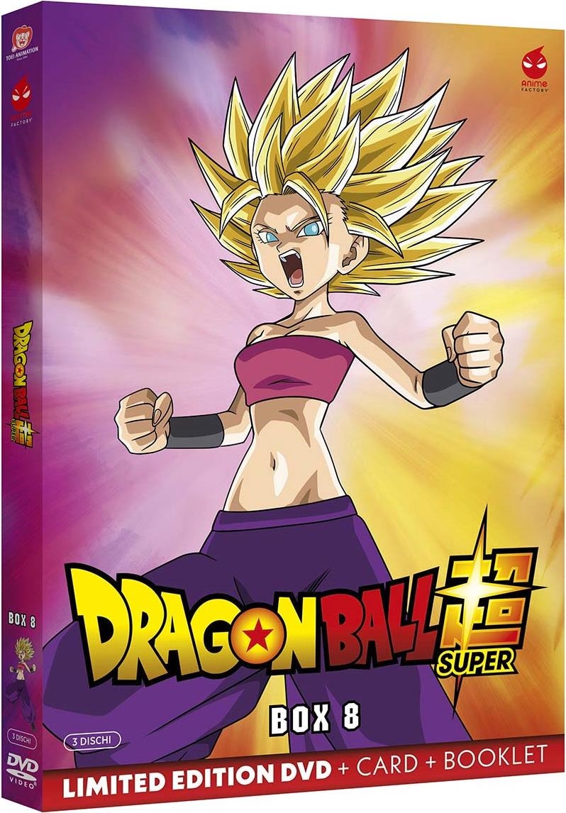 Dvd Dragon Ball Super Box 08 (3 Dvd) NUOVO SIGILLATO, EDIZIONE DEL 25/01/2024 SUBITO DISPONIBILE