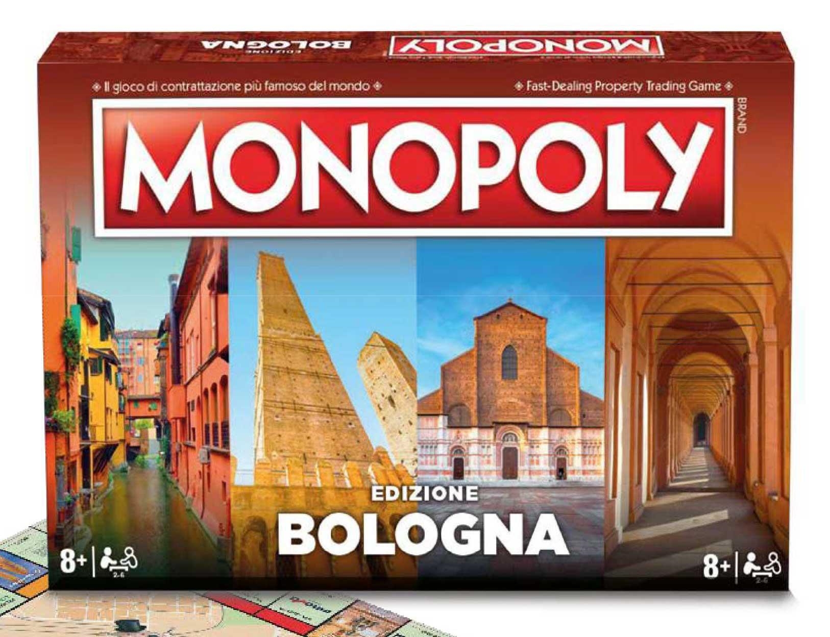 Merchandising Monopoly: Hasbro - Edizione Bologna NUOVO SIGILLATO, EDIZIONE DEL 13/12/2023 SUBITO DISPONIBILE