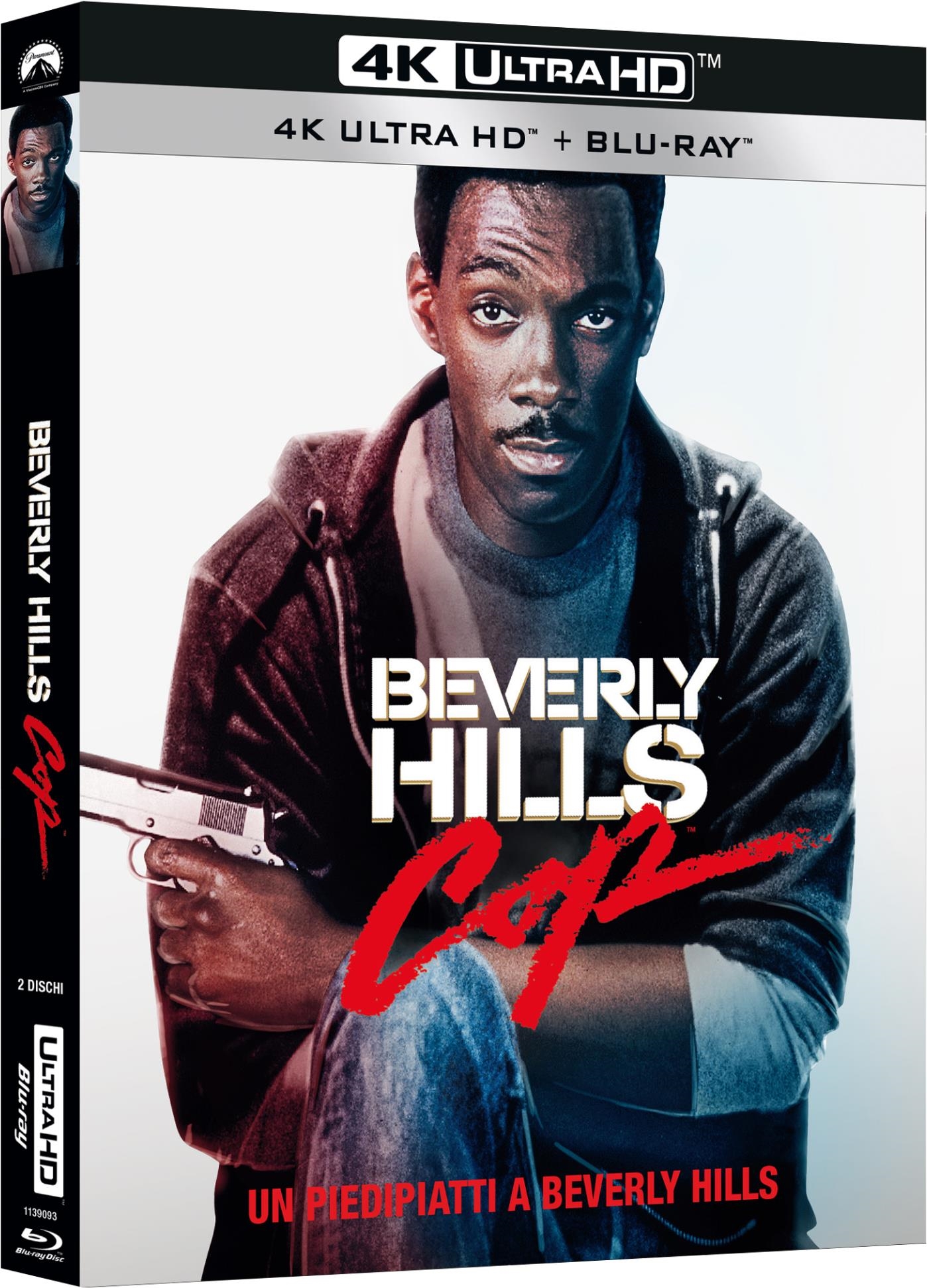Blu-Ray 4K Uhd Beverly Hills Cop - Un Piedipiatti A Beverly Hills (Edizione 40 Anniversario) (4K Uktra Hd+Blu-Ray) NUOVO SIGILLATO, EDIZIONE DEL 15/02/2024 SUBITO DISPONIBILE
