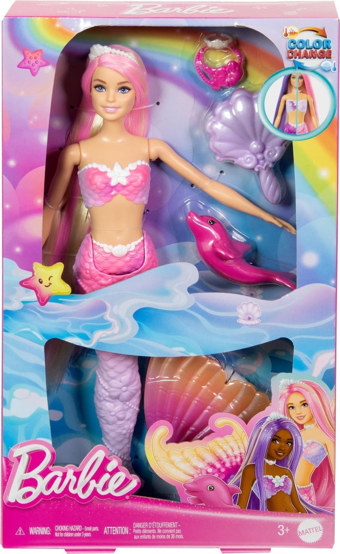 Merchandising Barbie: Mattel - Sirena Colori Del Mare NUOVO SIGILLATO, EDIZIONE DEL 26/01/2024 SUBITO DISPONIBILE