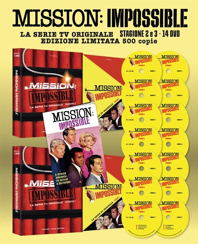 Dvd Mission: Impossible - Serie TV - Stagione 02-03 (14 Dvd) (Limited Edition 500 Copie) NUOVO SIGILLATO, EDIZIONE DEL 28/02/2024 SUBITO DISPONIBILE
