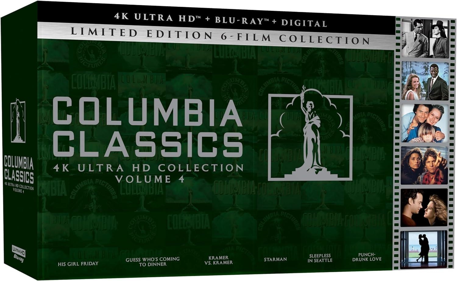 4K Uhd Columbia Classics Vol. 4 8 4K Ultra Hd+6 Hd NUOVO SIGILLATO EDIZIONE DEL SUBITO DISPONIBILE blu-ray