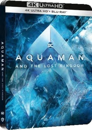 Blu-Ray 4K Uhd Aquaman E Il Regno Perduto (Steelbook 2) (4K Ultra Hd+Blu-Ray) NUOVO SIGILLATO, EDIZIONE DEL 14/03/2024 SUBITO DISPONIBILE