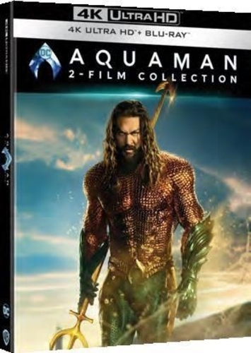 Blu-Ray 4K Uhd Aquaman - 2 Film Collection (2 4K Ultra Hd+2 Blu-Ray) NUOVO SIGILLATO, EDIZIONE DEL 14/03/2024 SUBITO DISPONIBILE