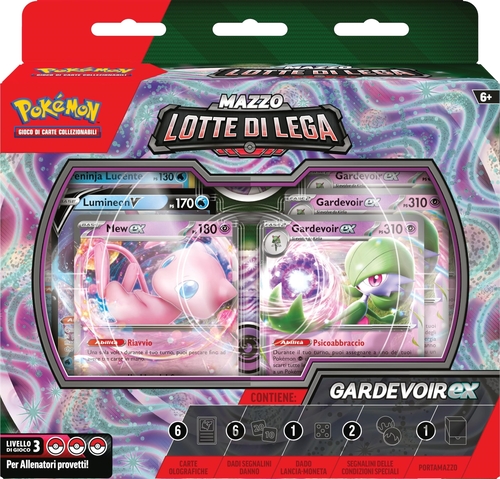 Pokémon Mazzo Lotte di Lega Gardevoir-ex del GCC mazzo pronto per giocare da 60 carte con e Mew-ex edizione in italiano