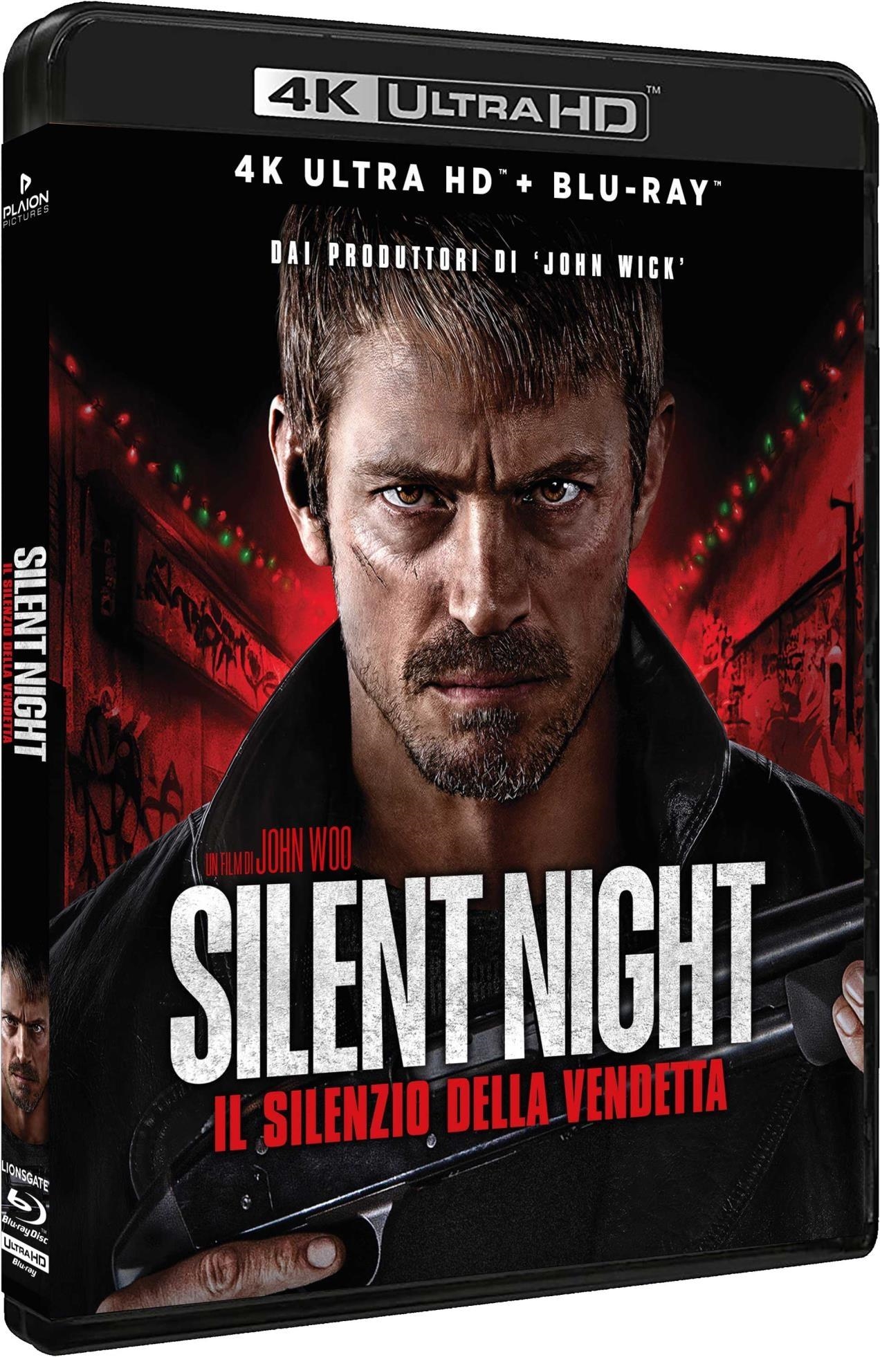 Blu-Ray 4K Uhd Silent Night - Il Silenzio Della Vendetta (4K Ultra Hd+Blu-Ray) NUOVO SIGILLATO, EDIZIONE DEL 18/03/2024 SUBITO DISPONIBILE