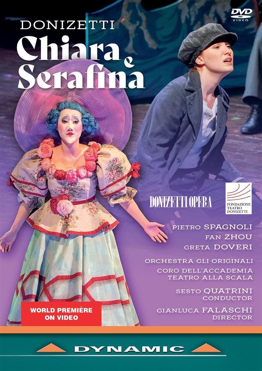 Music Dvd Gaetano Donizetti - Chiara E Serafina NUOVO SIGILLATO, EDIZIONE DEL 29/01/2024 SUBITO DISPONIBILE