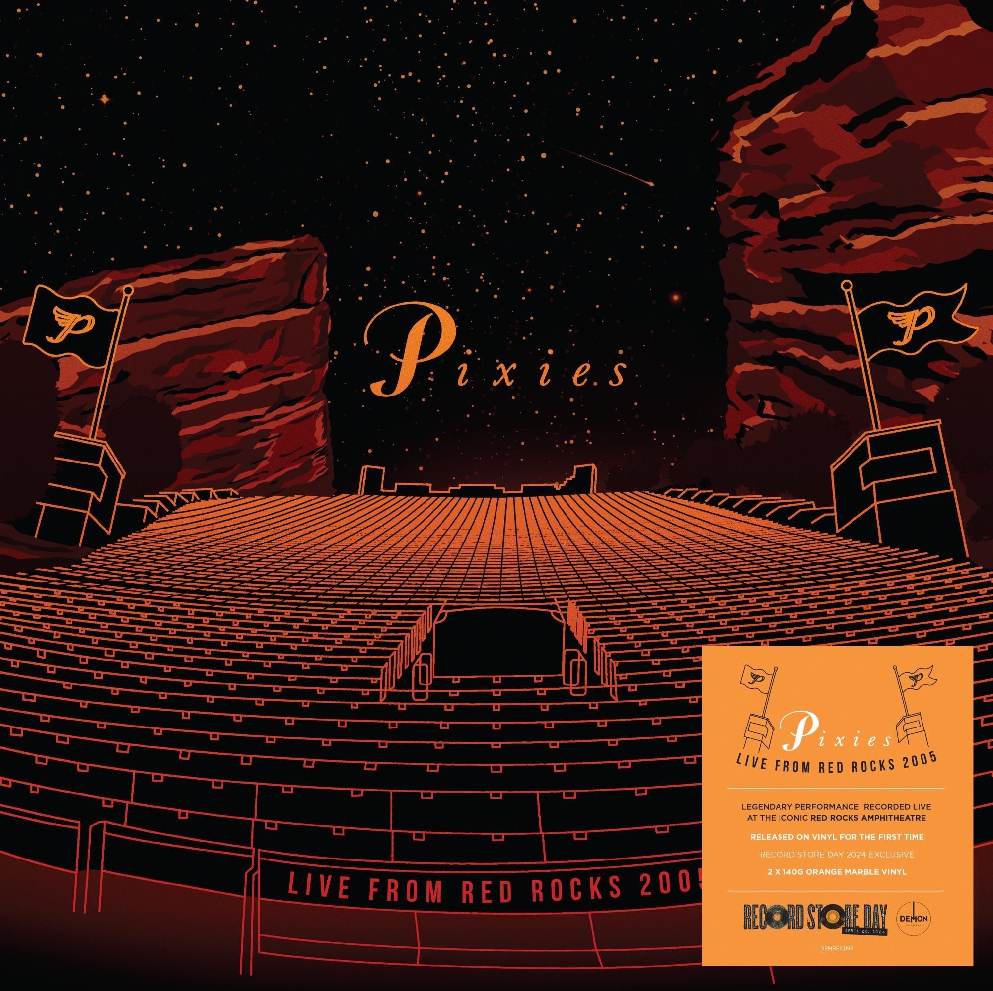 Vinile Pixies - Live From Rocks 2005 Marble Vinyl 2 Lp Rsd 2024 NUOVO SIGILLATO EDIZIONE DEL SUBITO DISPONIBILE arancione rosso