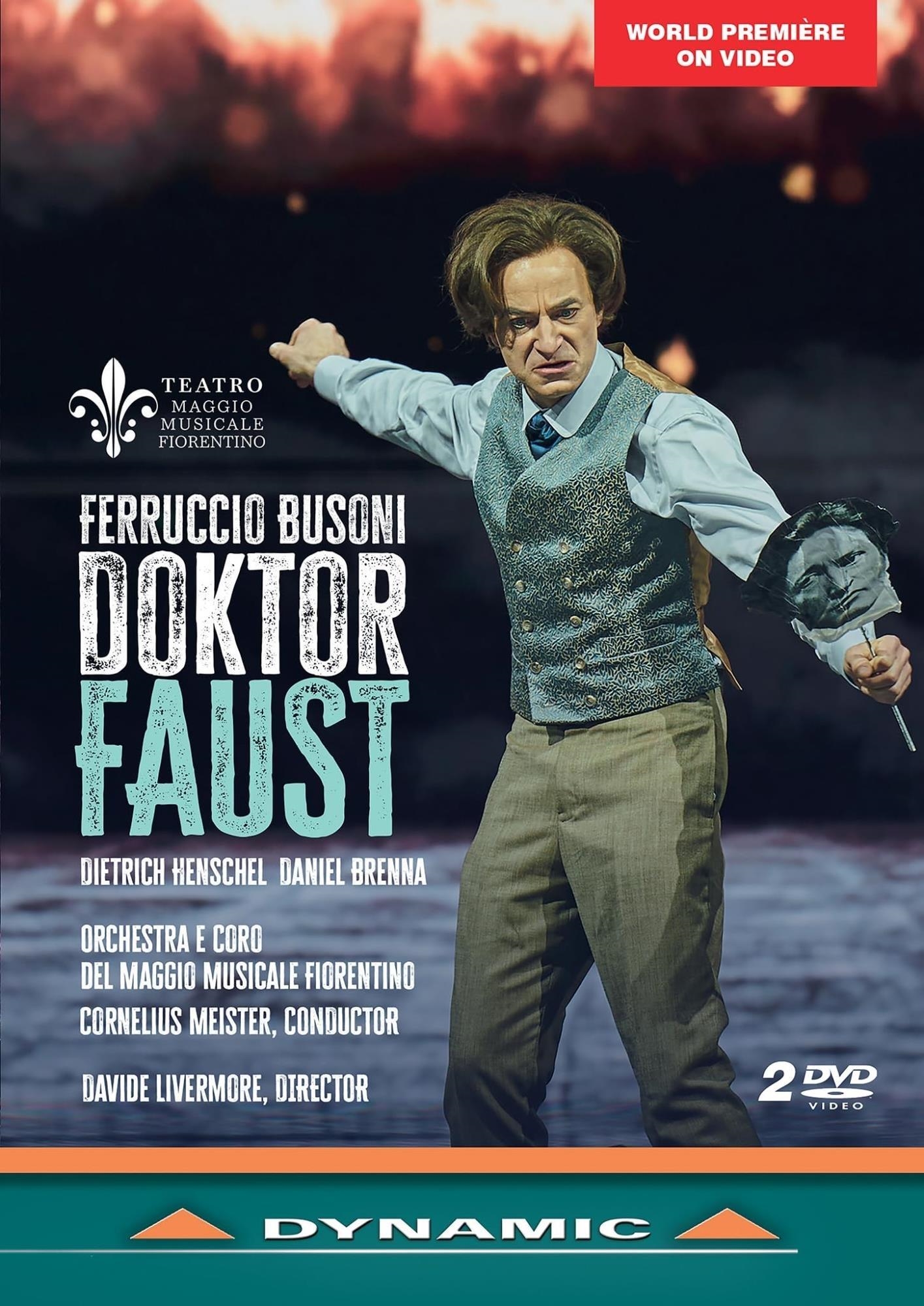 Music Dvd Ferruccio Busoni - Doktor Faust NUOVO SIGILLATO, EDIZIONE DEL 07/02/2024 SUBITO DISPONIBILE