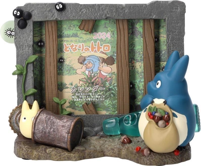 Merchandising Studio Ghibli:  - My Neighbour Totoro - & Kusakabe House Diorama Calendar NUOVO SIGILLATO EDIZIONE DEL SUBITO DISPONIBILE