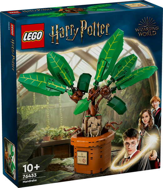 Harry Potter Mandragola Personaggio Giocattolo con Vaso da Costruire Creatura Magica con Arti e Bocca Mobili Giochi per Bambini e Bambine da 10 Anni Idea Regalo Decorativa da Collezione 76433